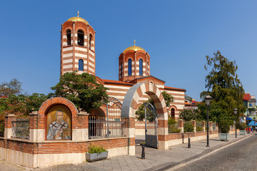 Fototapeta na wymiar Batumi. Christian church of St. Nicholas.