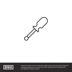 Screwdriver vector icon