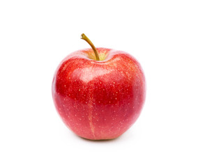 Fresh healthy apple isolated on a white background
