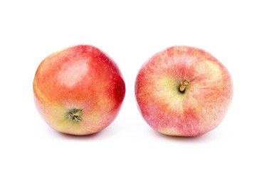 Fresh healthy apple isolated on a white background