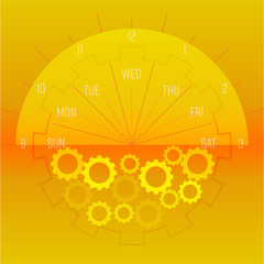 Lifetime Abstract Illustration