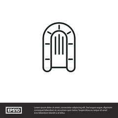 Boat vector icon