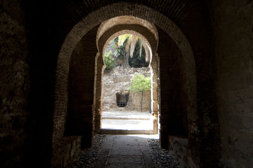 Naklejka premium Arte árabe construcción