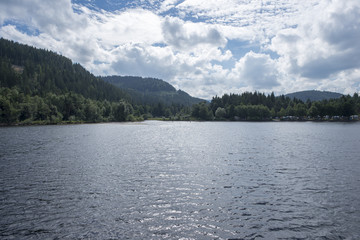 On Lake Titisee in the Black Forest, Germany