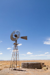 Lone Desert Wind Pump 