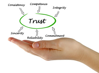 Diagram of trust