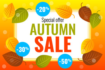 Autumn sale