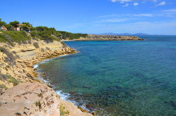 Obraz premium Calanques in the south of France