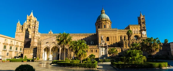 Fotobehang Kathedraal van Palermo © Giuseppe