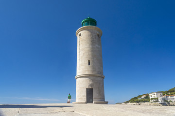 Fototapeta na wymiar Cassis lighthouse
