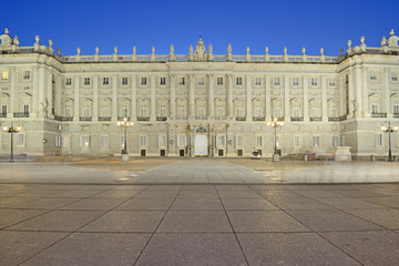 Royal Palace in Madrid, Spain