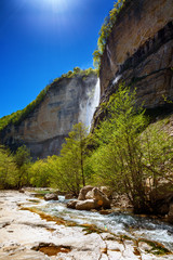 Kinchkha Waterfall near Kutaisi, Georgia