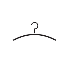 black hanger- vector illustration