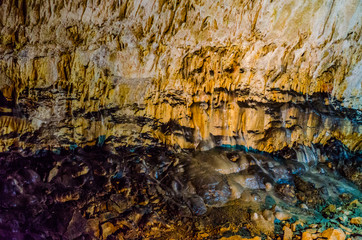 Demanovska ice cave in Slovakia