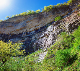 Kinchkha Waterfall near Kutaisi, Georgia