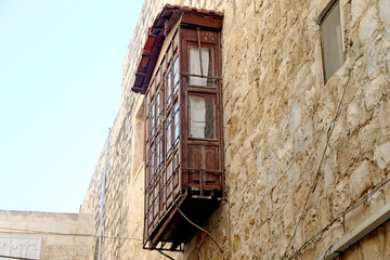 Jerusalem old city, old houses