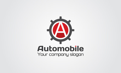 Automobile, Letter A Logo