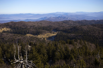 Autumn on Velebit mountain in Croatia