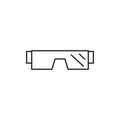 winter glasses icon