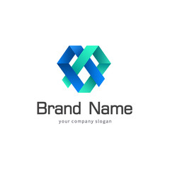 Obraz premium Vector logo design for business