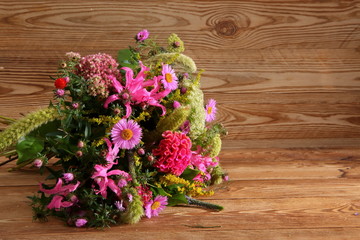 Fototapeta na wymiar Bouquet of flowers. 