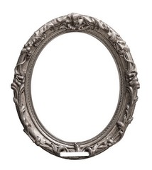 Obraz premium Silver frame for paintings, mirrors or photos