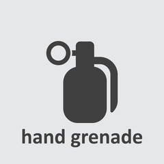 hand grenade - vector icon.