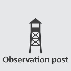 Observation post icon