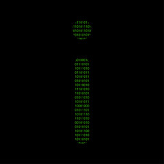 Hacker - 101011010 Icon - Information