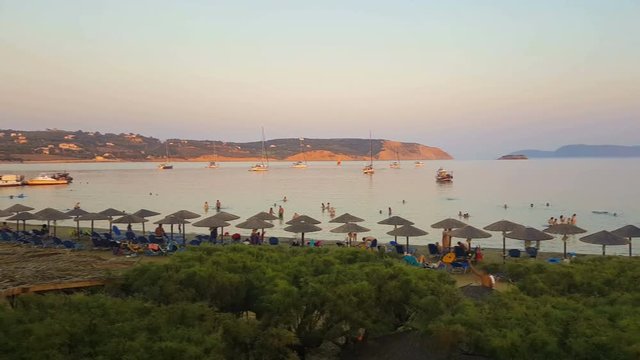 Methoni panning in Peloponnese Greece.
