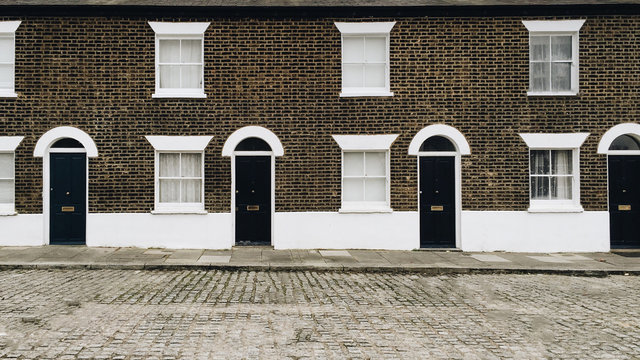 House fronts in South London