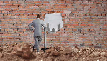 Making your way in business. Mixed media