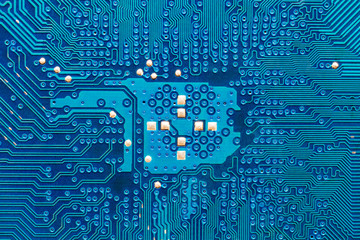 Blue printed circuit board macro