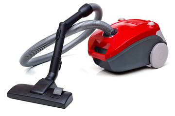 Vacuum cleaner isolated