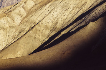 Natural texture and patterns in the mountains in the himalayas.
