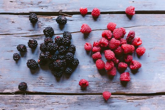 Raspberry and Blackberry