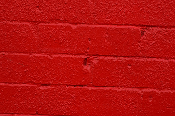 Red Painted Brick
