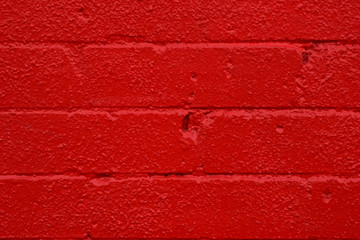 Red Painted Brick