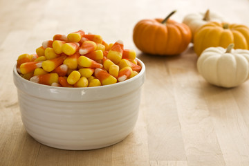 Bowl of Candy Corn