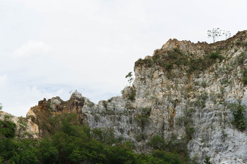 Limestone mountains
