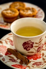 Tea with muffins