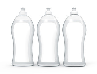 3D rendering Dishwashing liquid