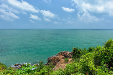 Thailand sea surface summer wave background