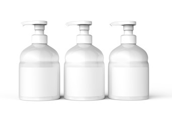 Liquid soap or lotion bottle