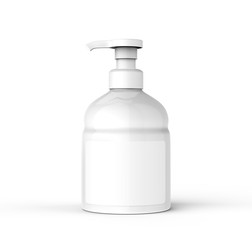 Liquid soap or lotion bottle