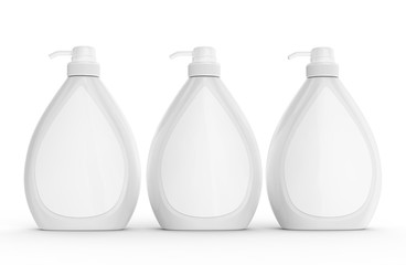 Body wash or liquid soap bottle