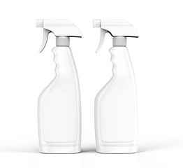 Glass cleaner mockup