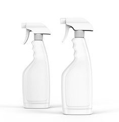 Glass cleaner mockup