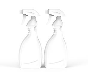 Glass cleaner mockup