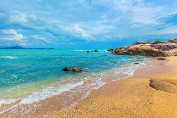 Obraz premium Coral Cove beach on Koh Samui in Thailand.